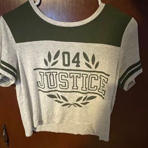 Justice crop-top